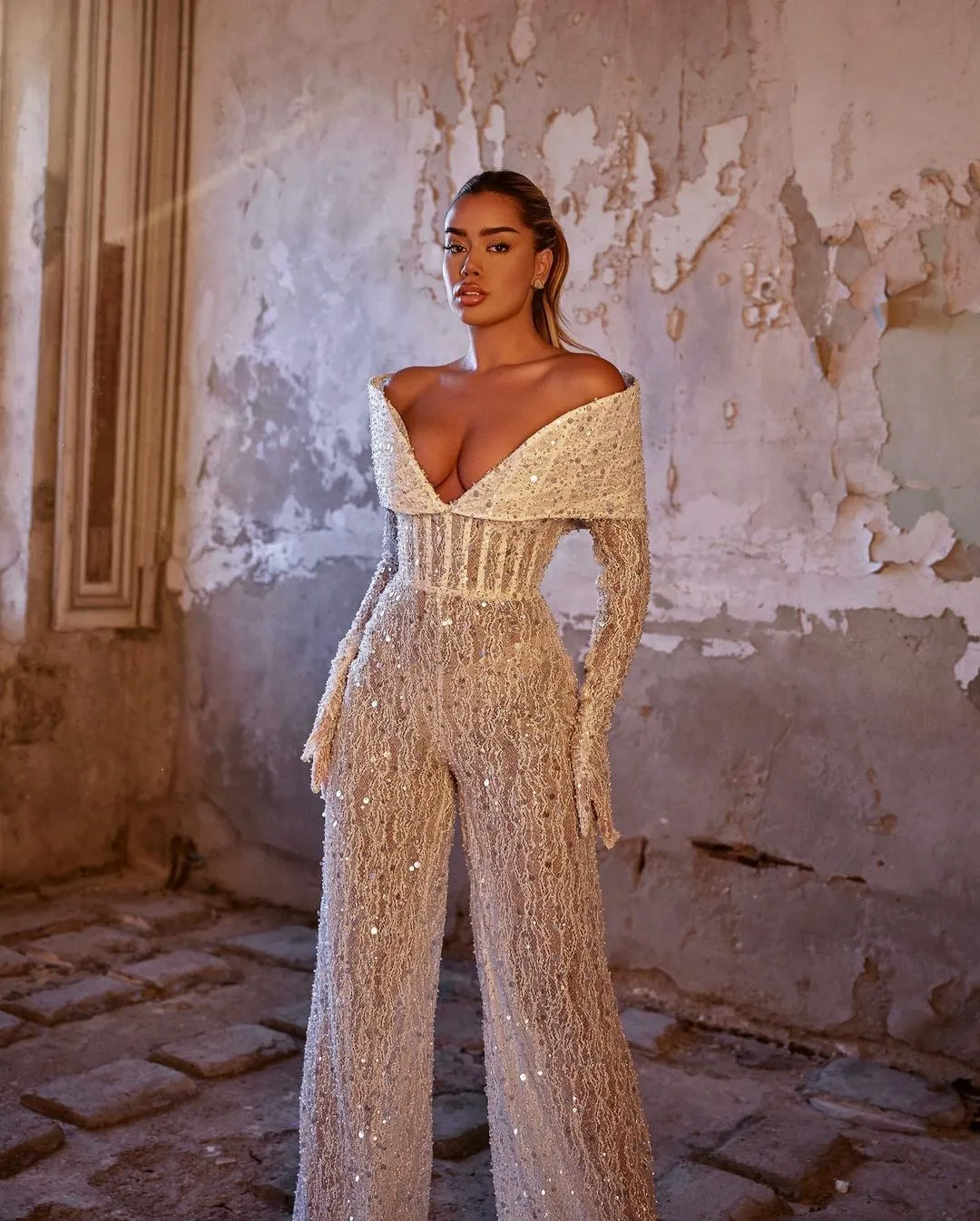 Adley Luxury White Wedding Dress