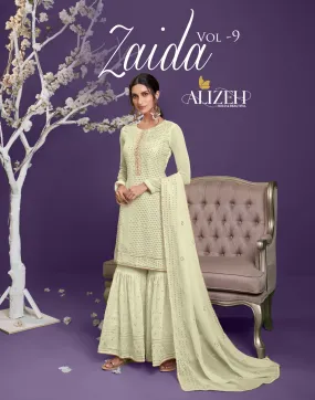 ALIZEH ZAIDA VOL-9 PREMIUM SHARARA COLLECTION