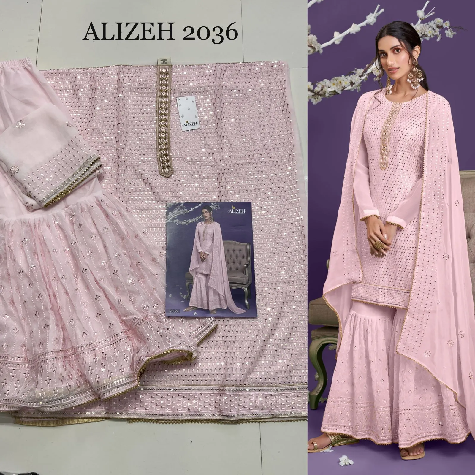 ALIZEH ZAIDA VOL-9 PREMIUM SHARARA COLLECTION