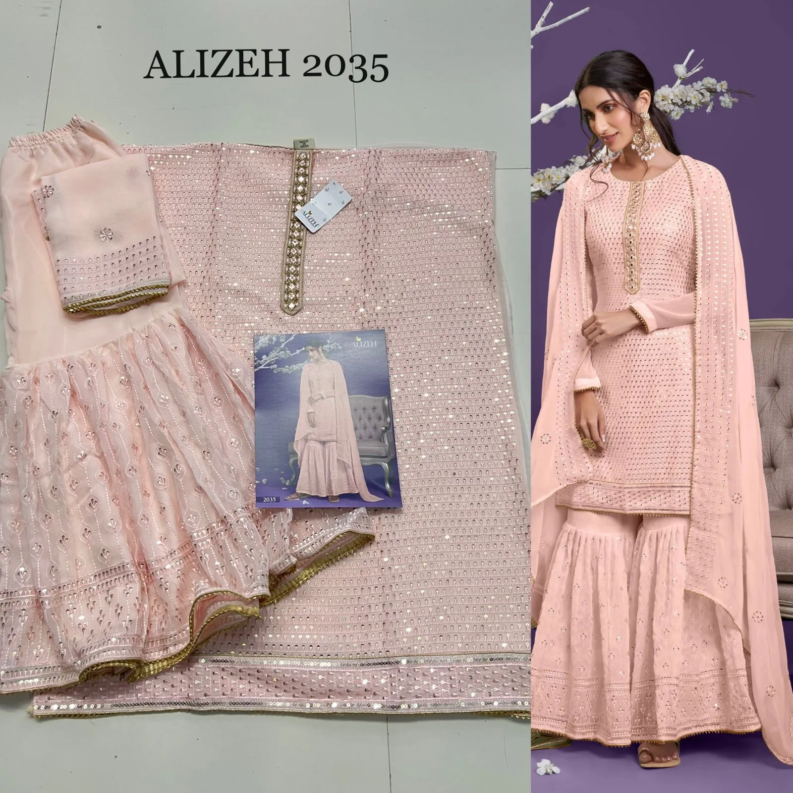 ALIZEH ZAIDA VOL-9 PREMIUM SHARARA COLLECTION