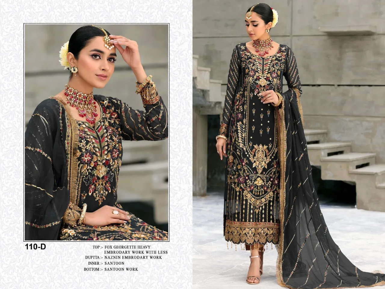 Alkaram 110 Georgette Suite
