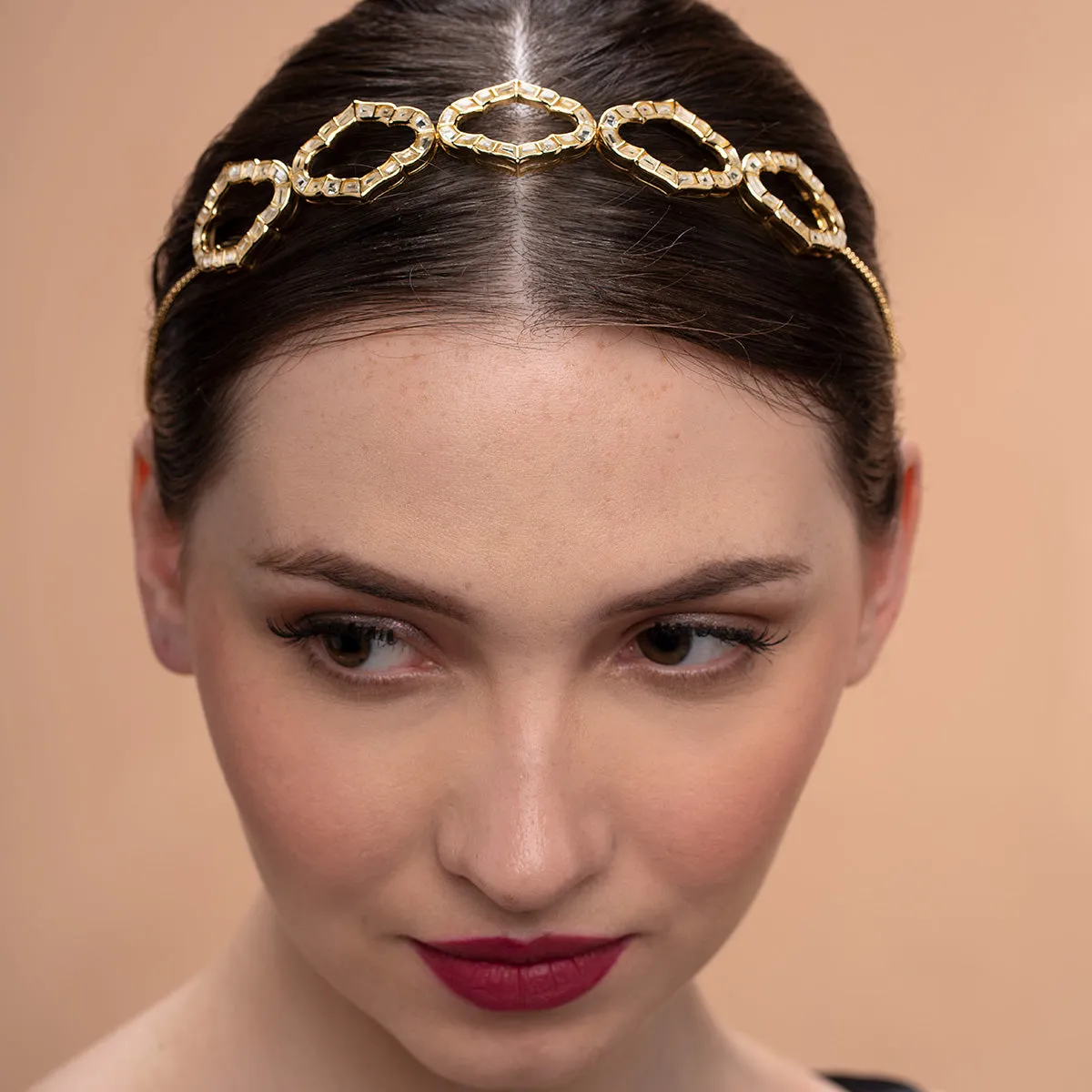 Amara Mirror Statement Choker Necklace
