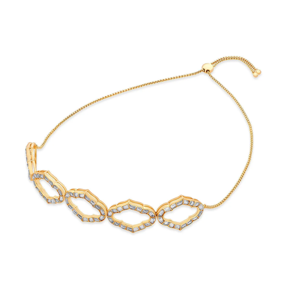 Amara Mirror Statement Choker Necklace