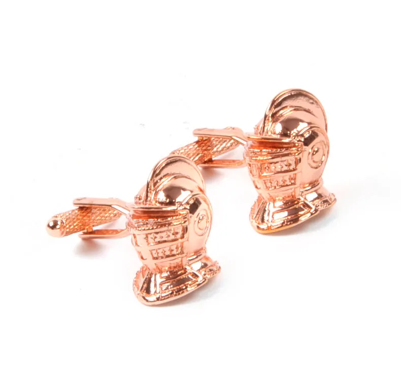 Basinet helmet cufflinks