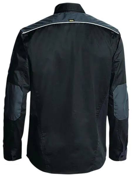 Bisley Flex & Move™ Mechanical Stretch Shirt Long Sleeve-(BS6133)