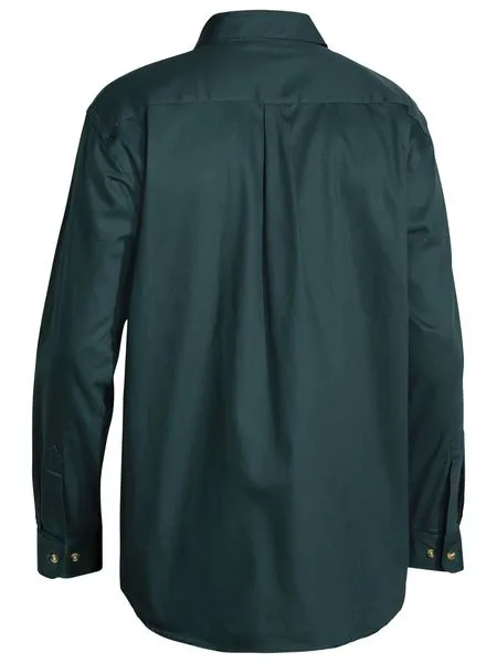 Bisley Original Cotton Drill Shirt - Long Sleeve-(BS6433)