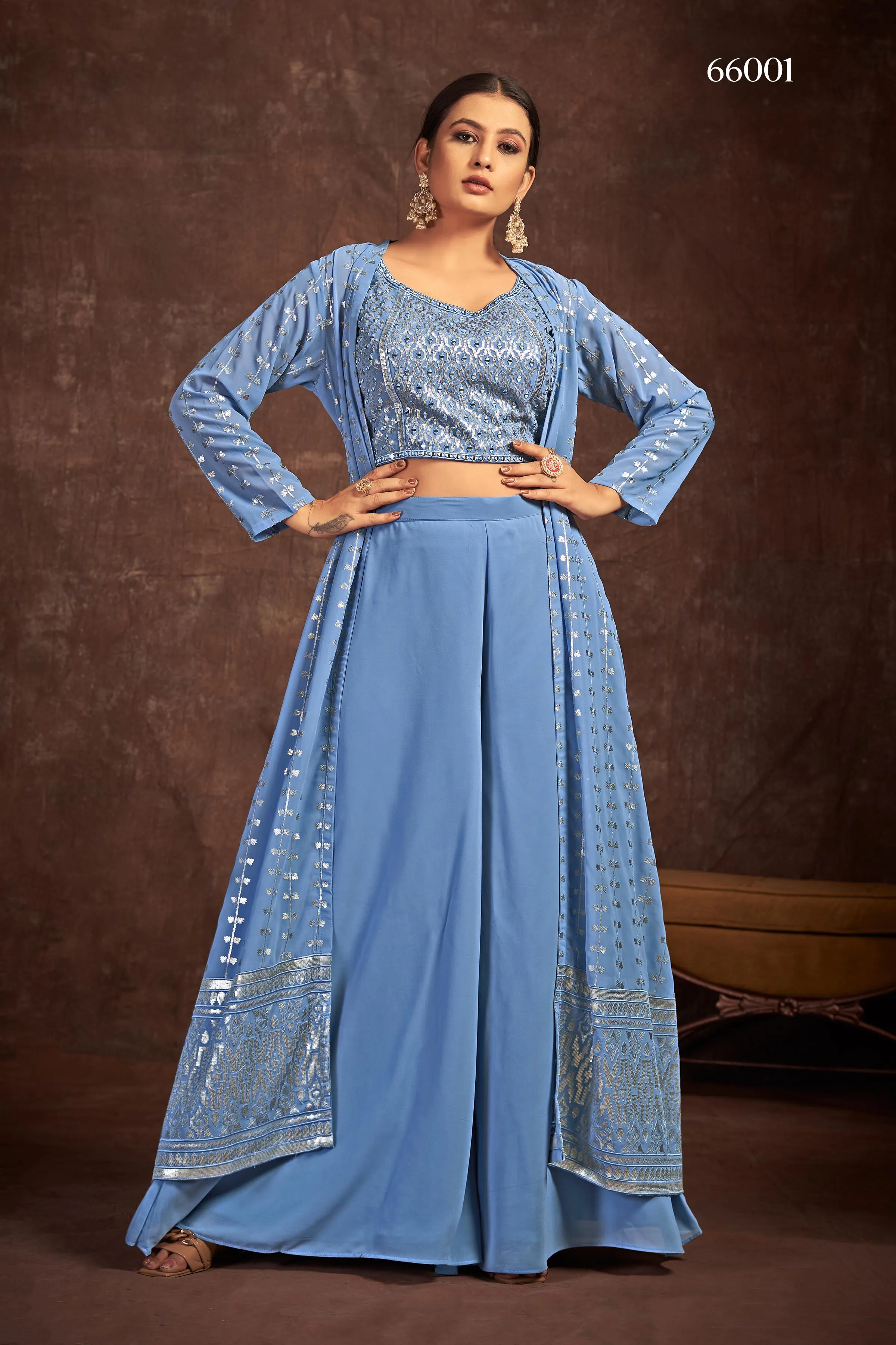 Blush Vol-4 Designer Wear Suit D.No 66001