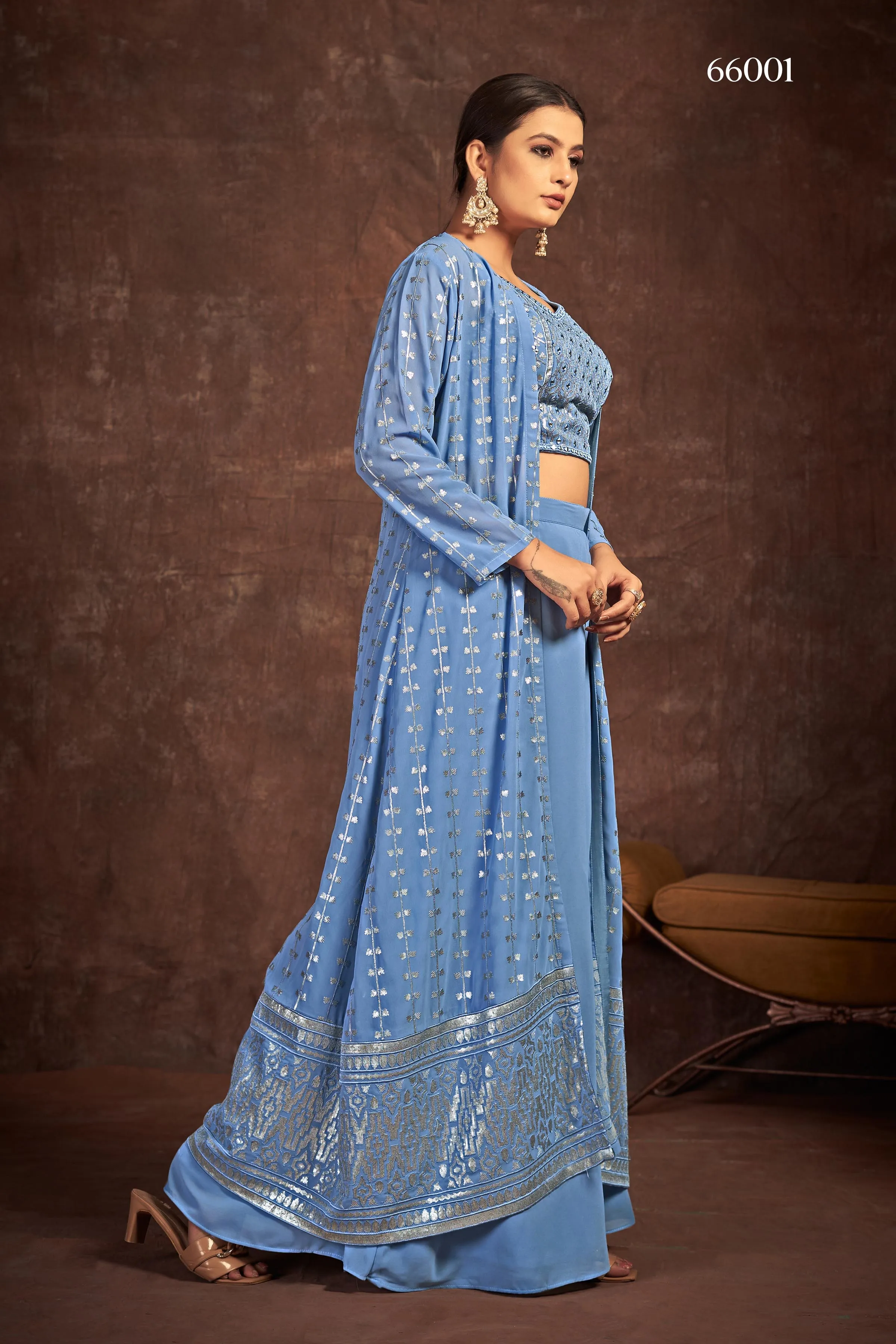 Blush Vol-4 Designer Wear Suit D.No 66001