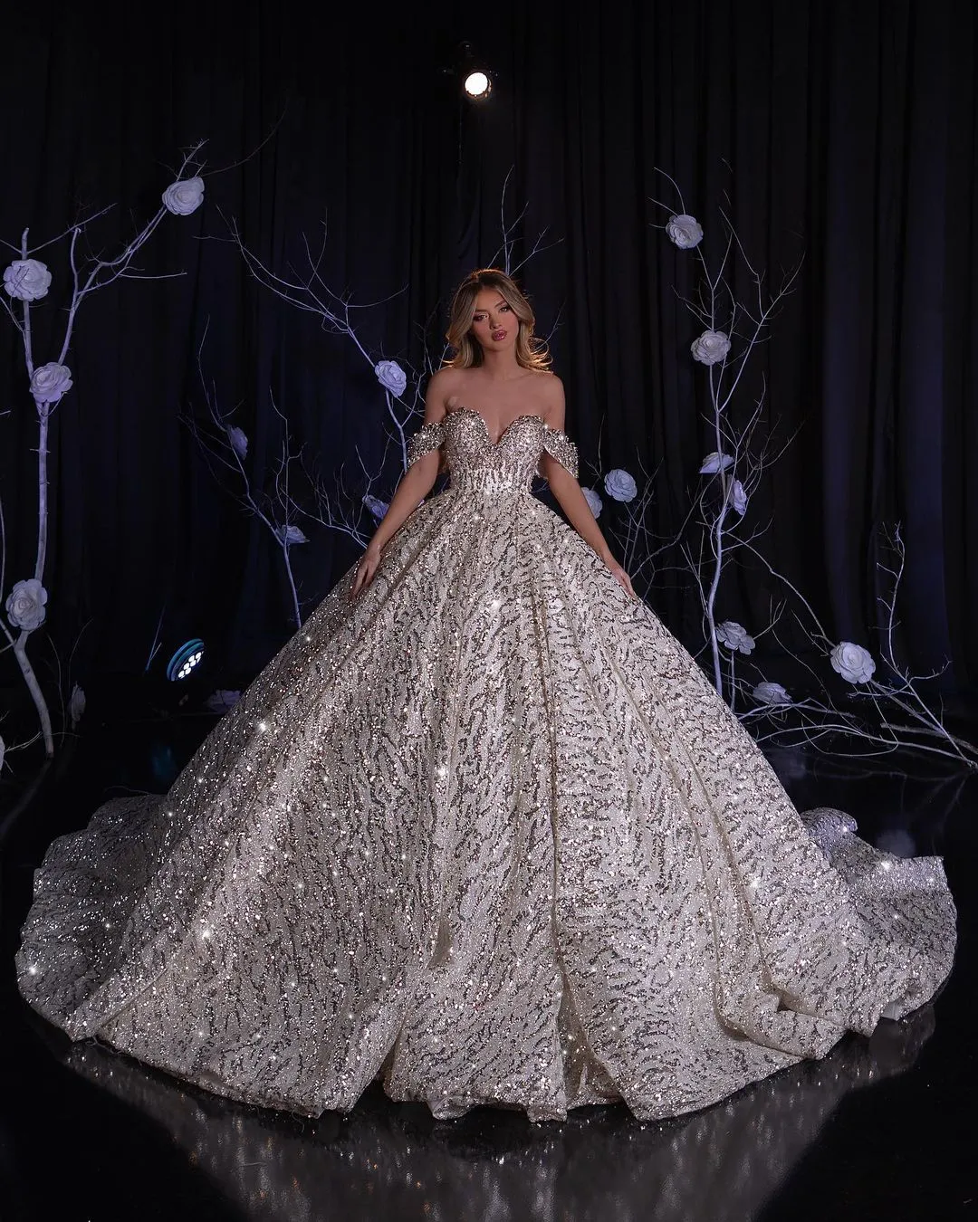 Carlee Luxury White Wedding Dress