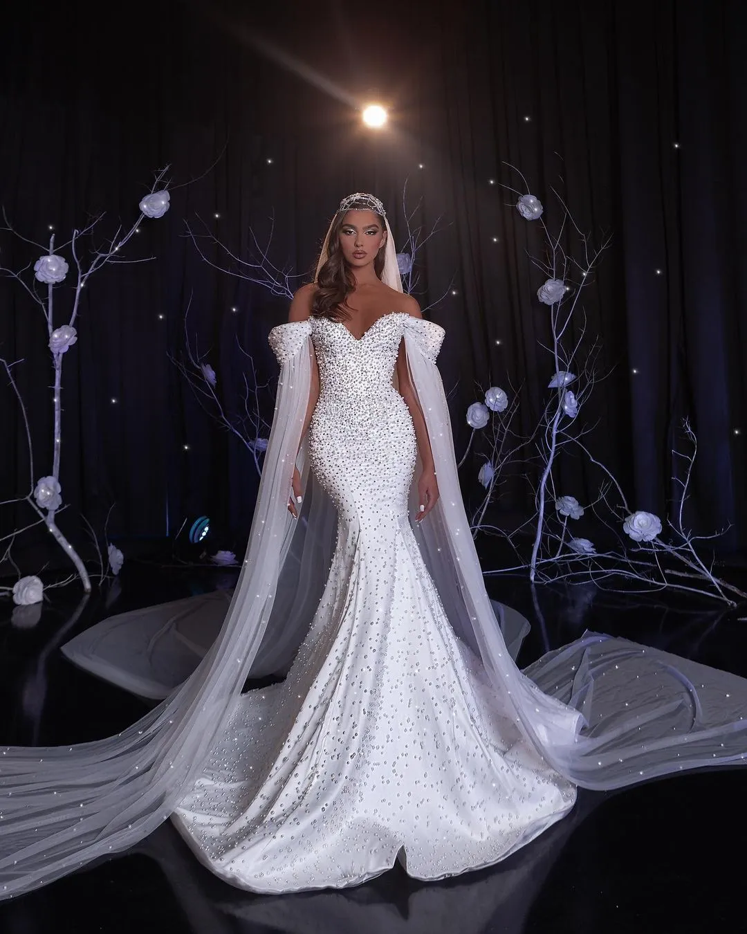 Carma Luxury White Wedding Dress