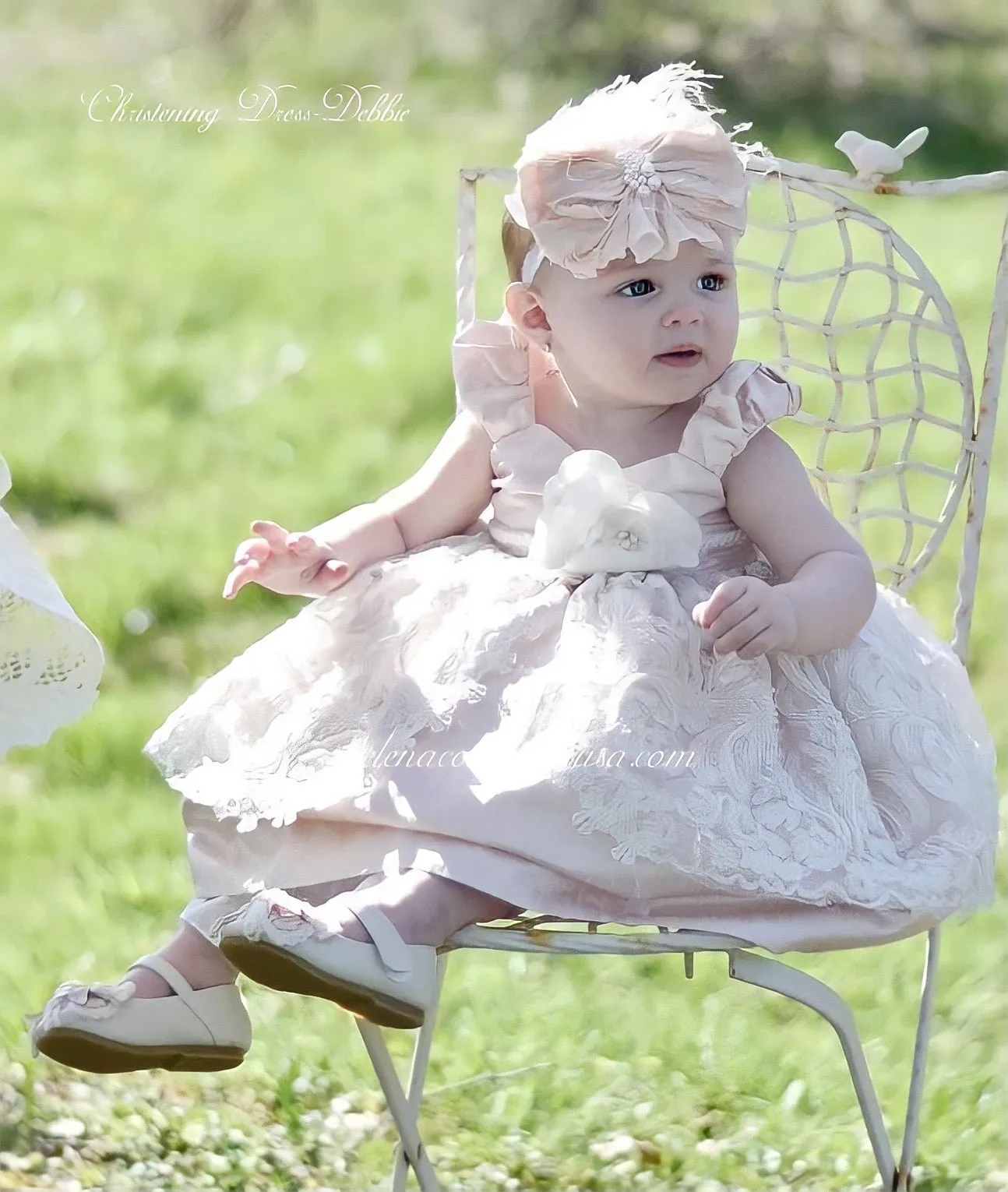 Christening Dress Silk - Debbie’s