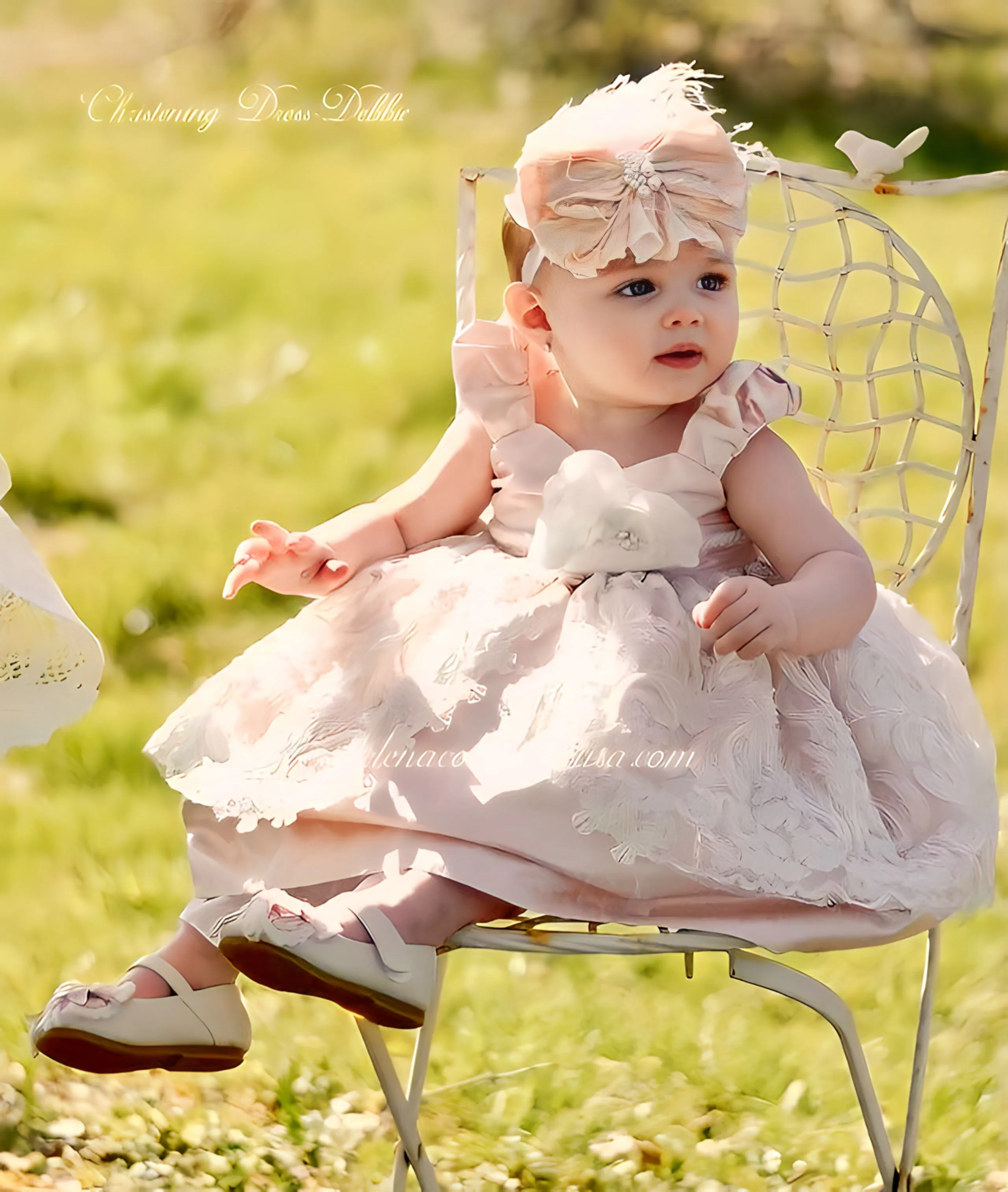 Christening Dress Silk - Debbie’s
