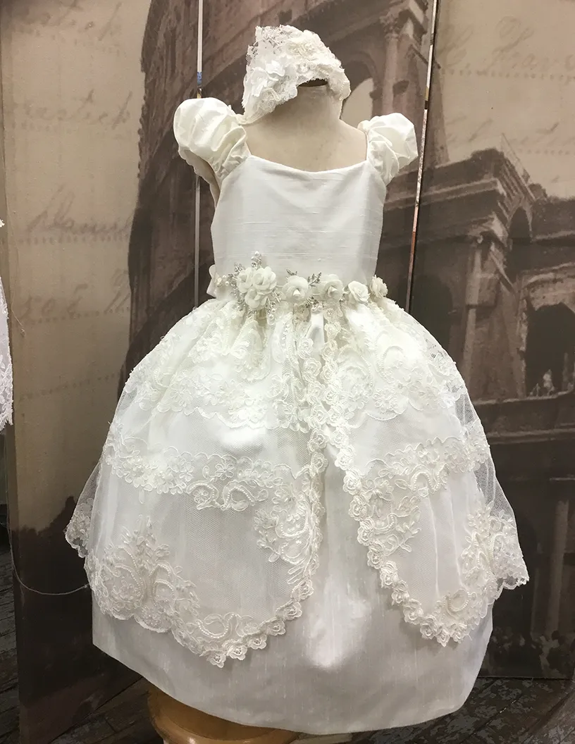 Christening Dress Silk - Debbie’s