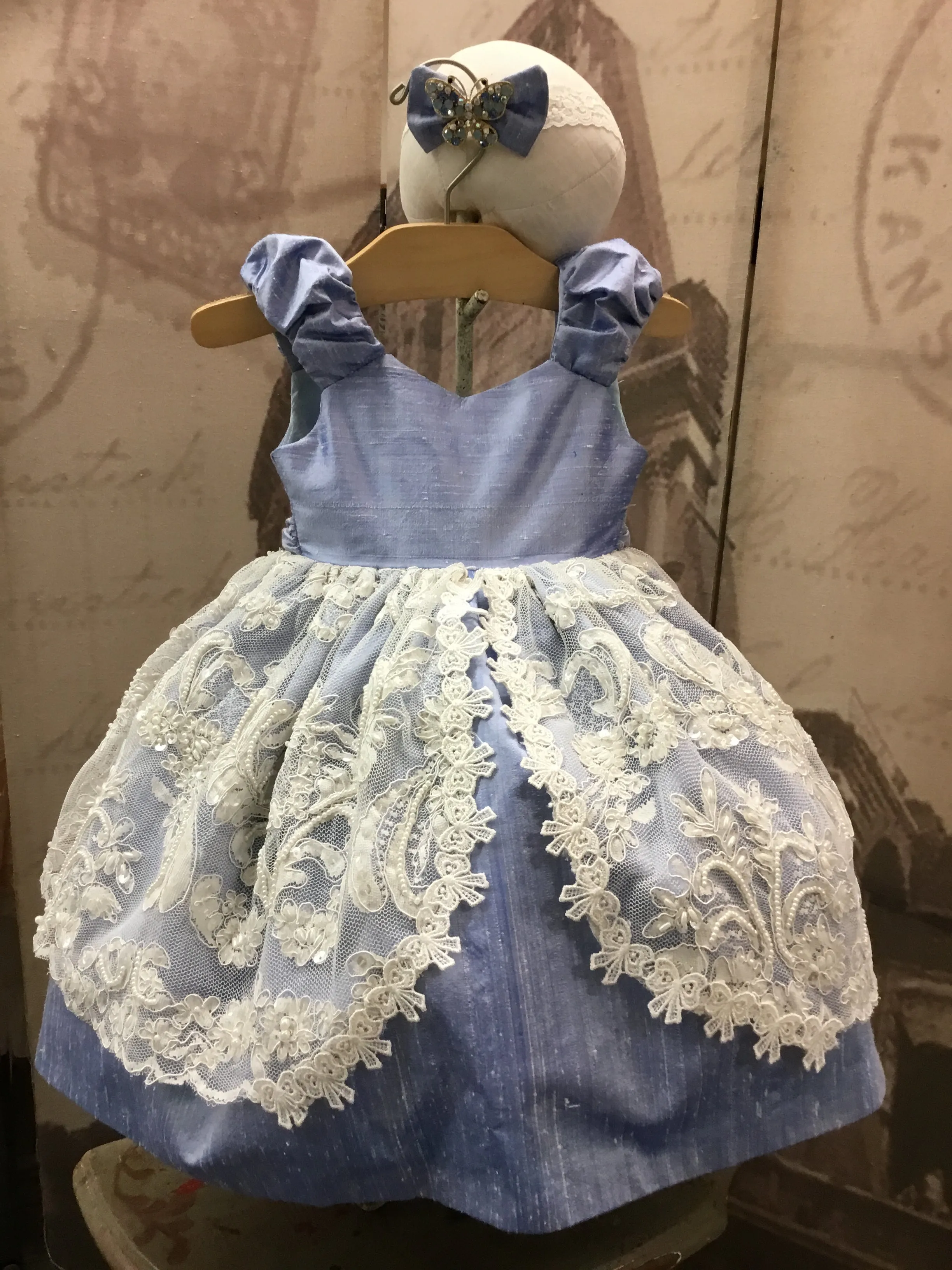 Christening Dress Silk - Debbie’s