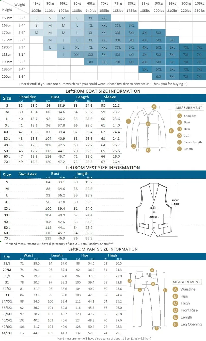 Fashion Solid Color Men's Slim Casual Business Suit