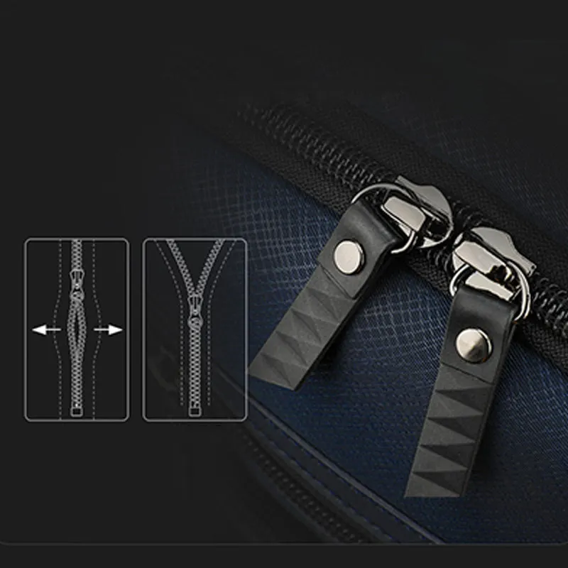 Multi-Pocket Large Capacity Waterproof Durable Zipper Sling Bag