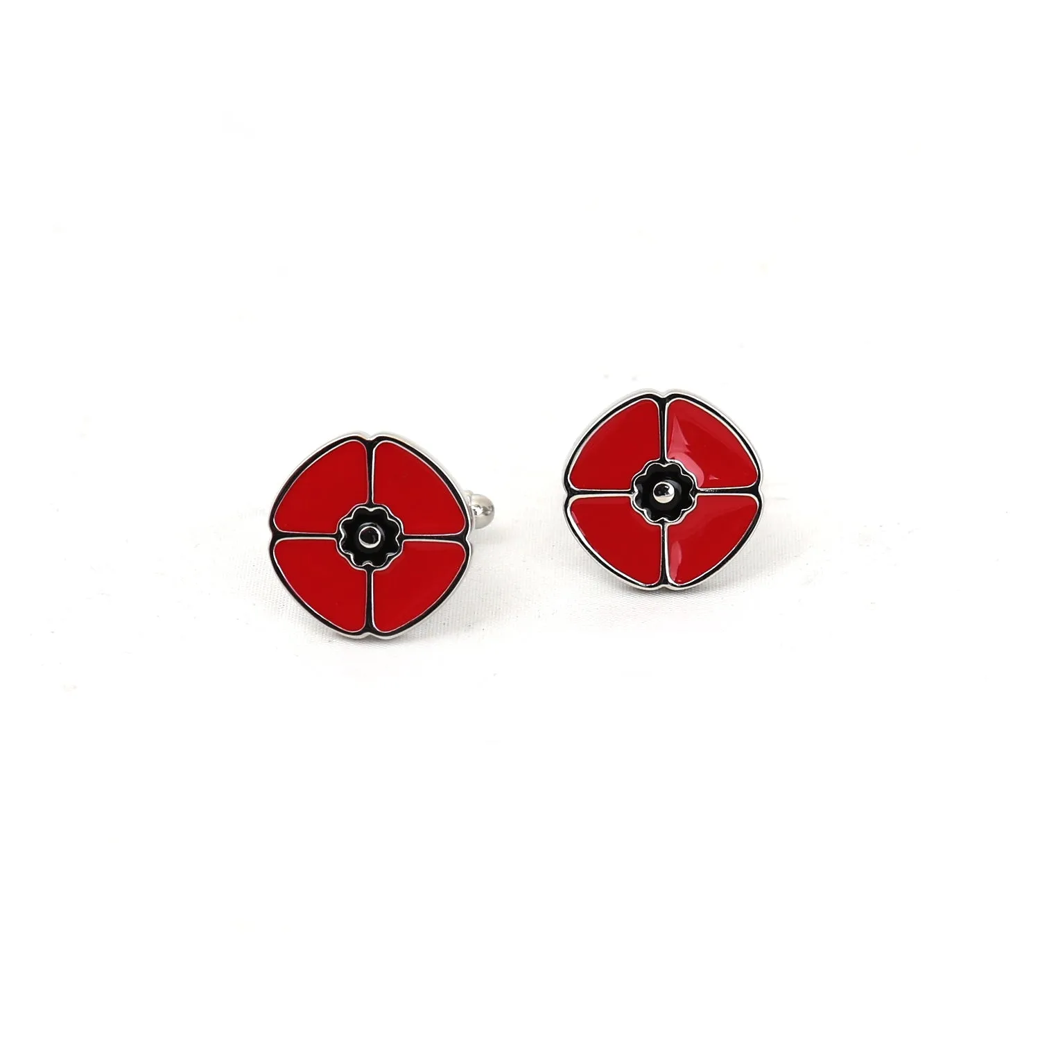Poppy cufflinks