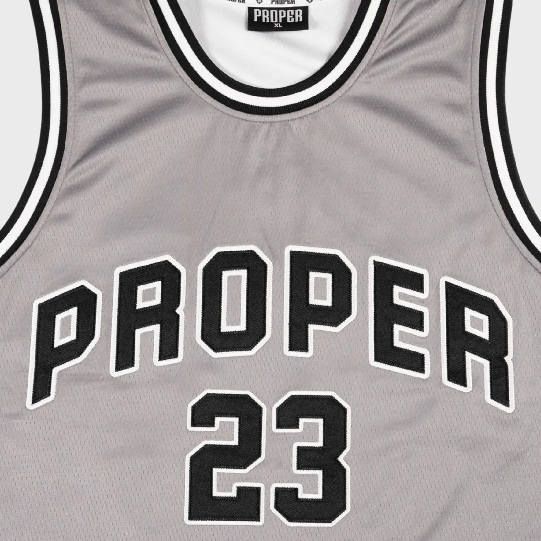PROPER TARGET STREET JERSEY GREY/BLACK