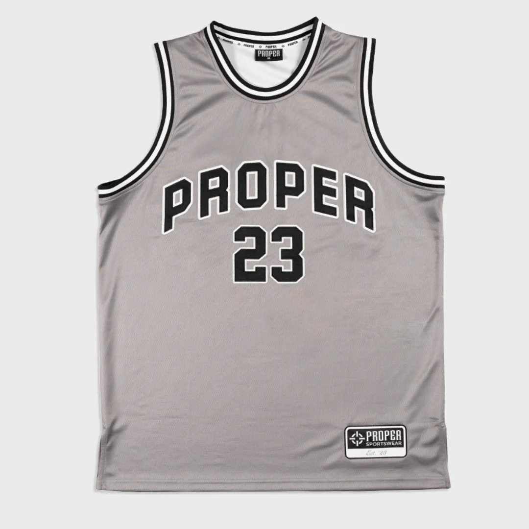 PROPER TARGET STREET JERSEY GREY/BLACK