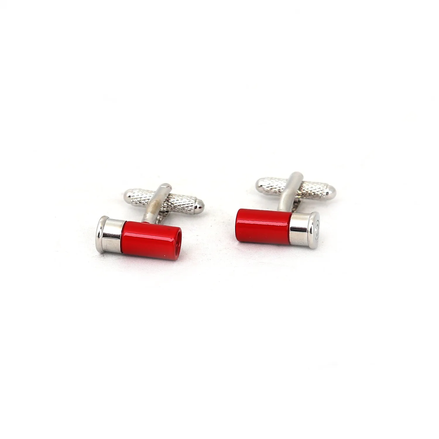 Red cartridge cufflinks