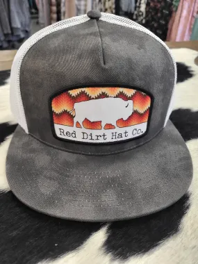 RED DIRT BUFFALO PATCH TRUCKER HAT