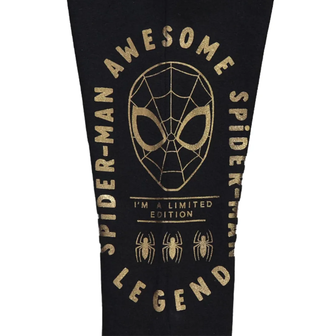 SPIDERMAN Black Jogging Pants