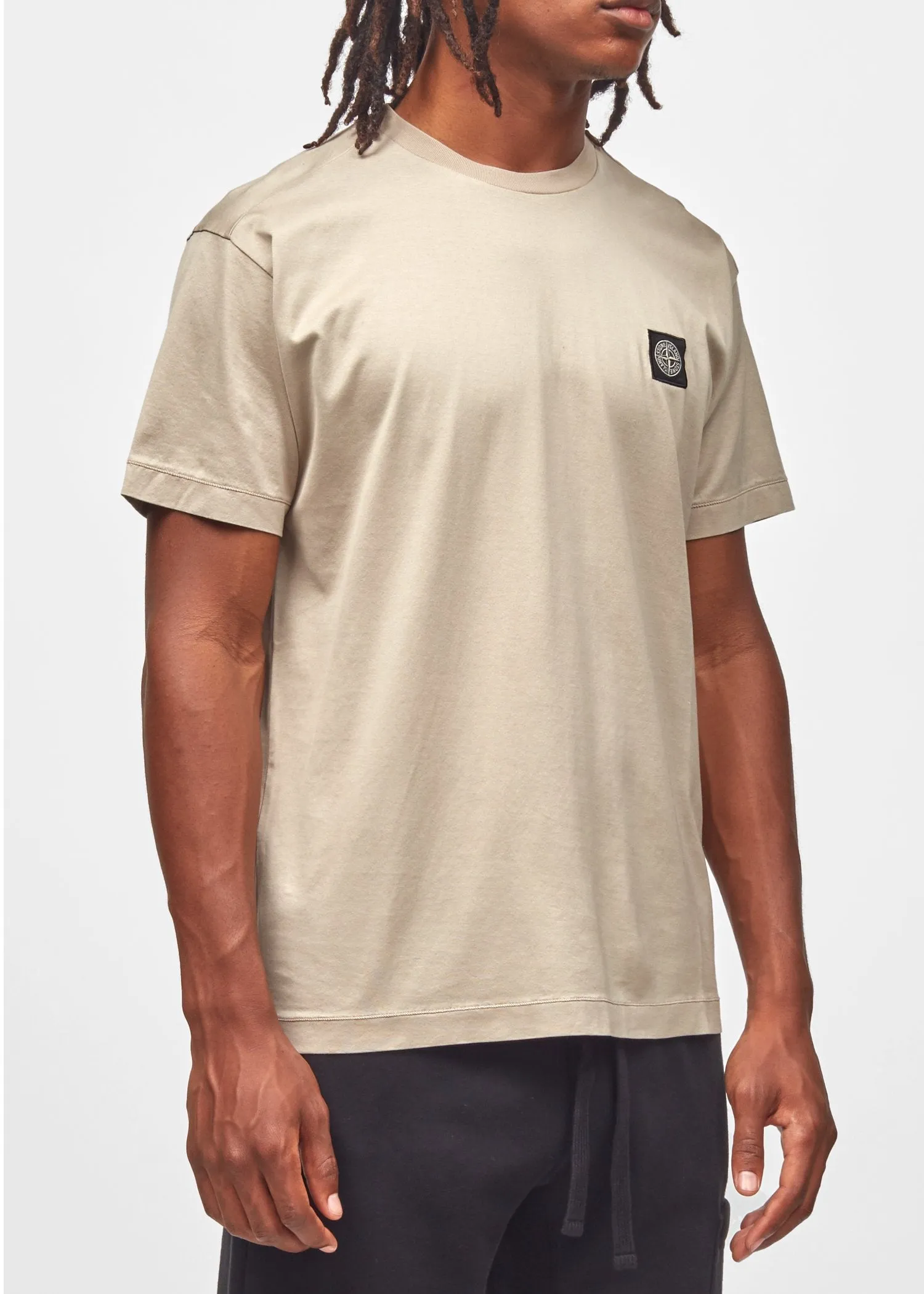 STONE ISLAND: STONE SS TEE [TAN]