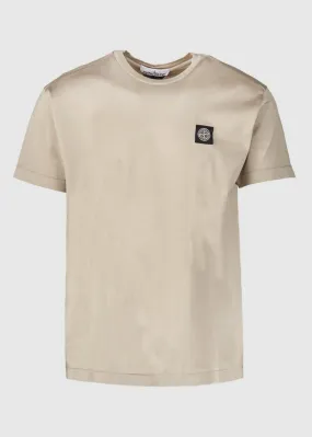 STONE ISLAND: STONE SS TEE [TAN]