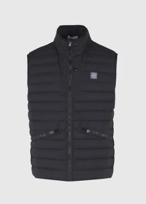 STONE ISLAND: VEST [BLACK]