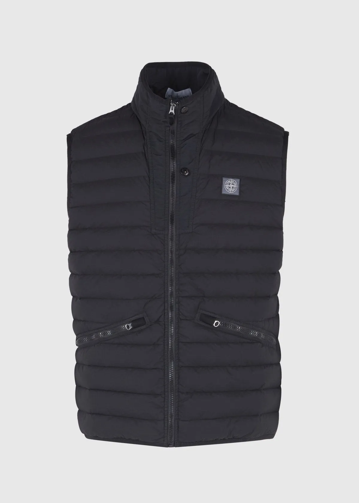 STONE ISLAND: VEST [BLACK]
