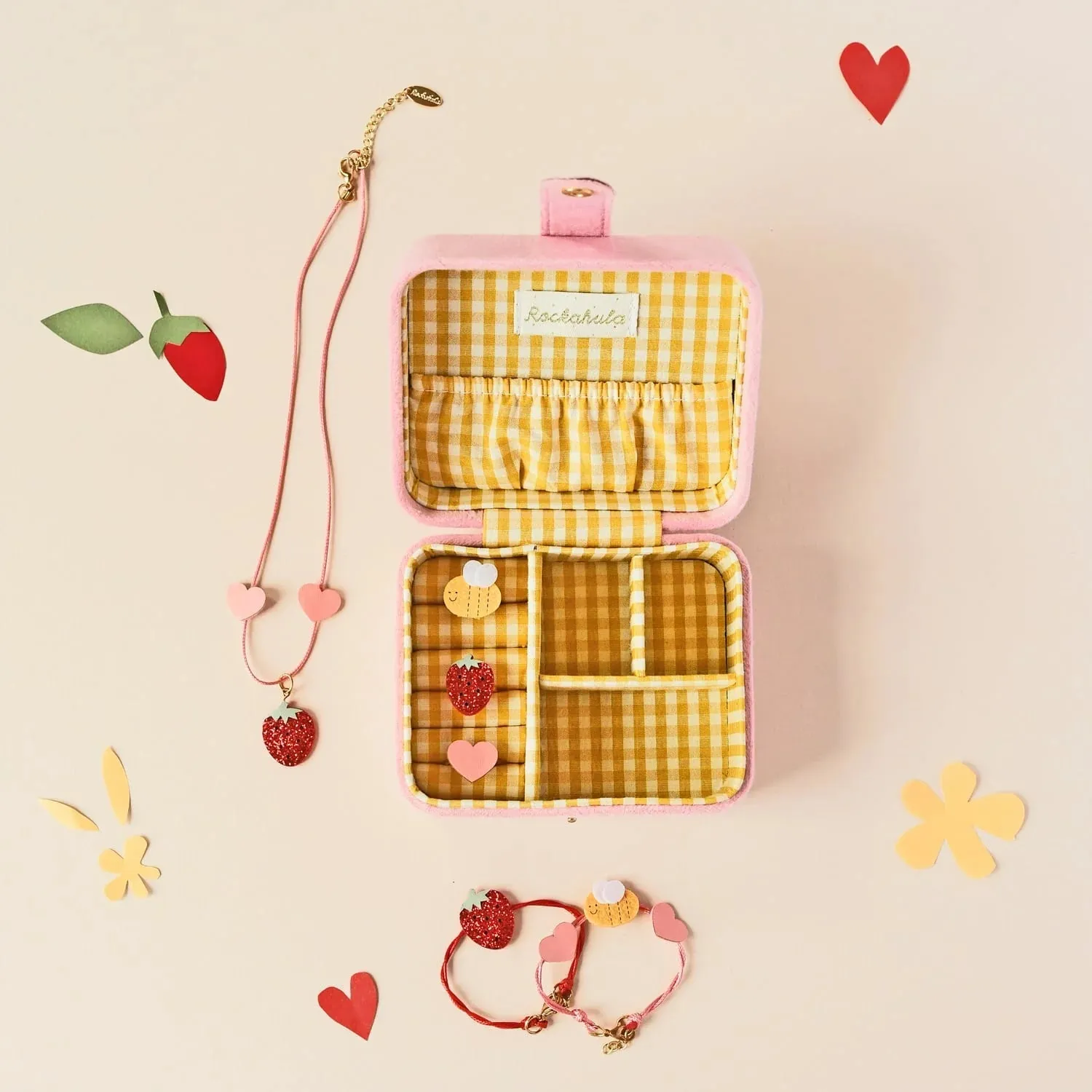 Strawberry jewelry box