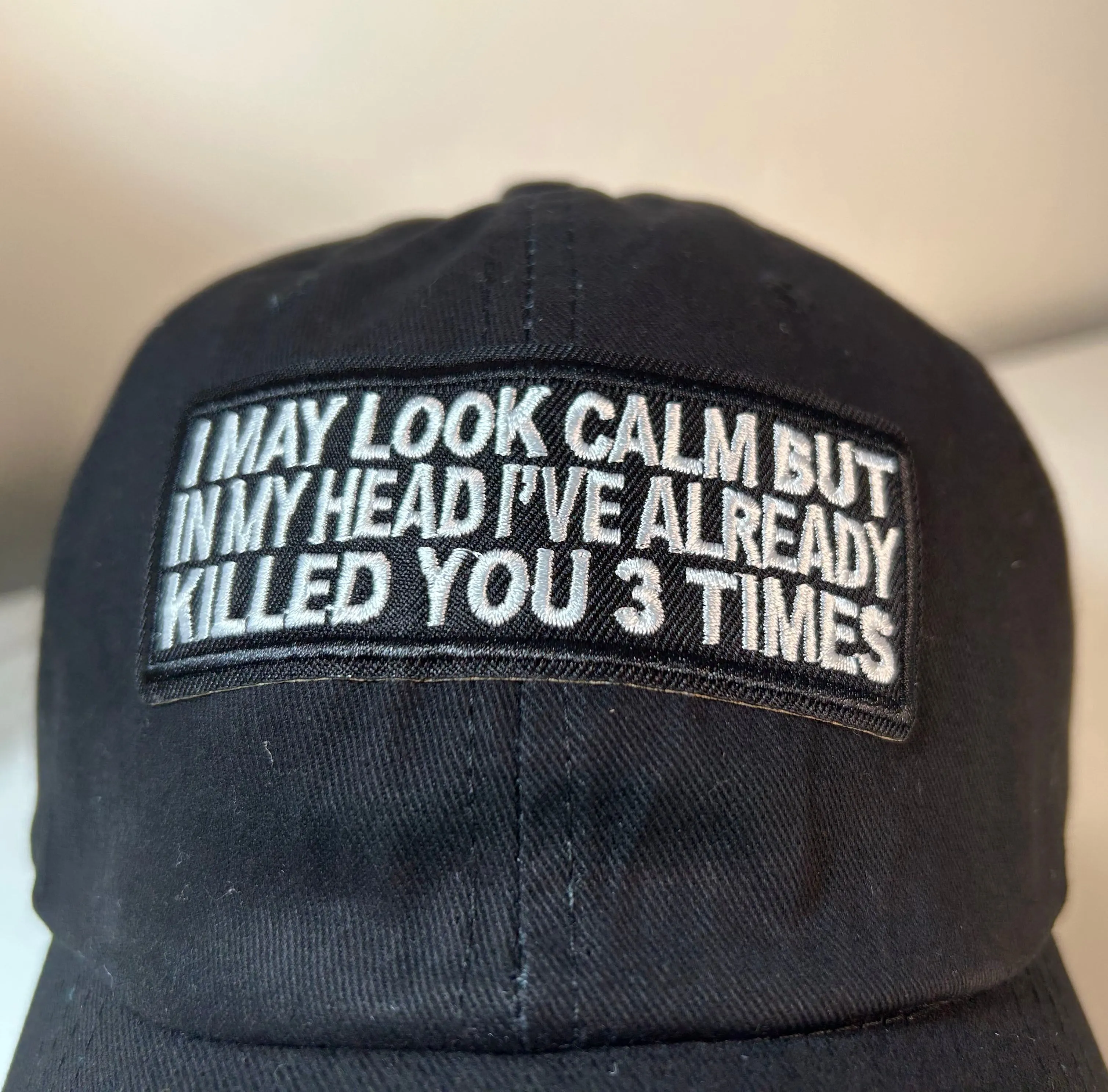 Unbothered Ponytail Cap